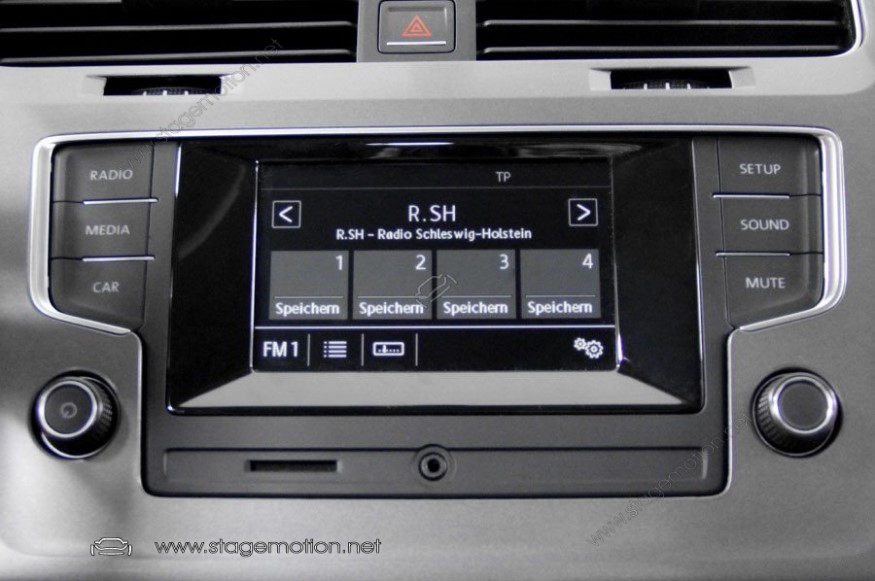 Radio &quot;Composition Touch&quot; para Volkswagen Golf 7 (VII)