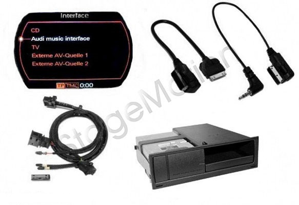 Reequipamiento AMI (Audi Music Interface) para Audi A6 4F MMI 2G