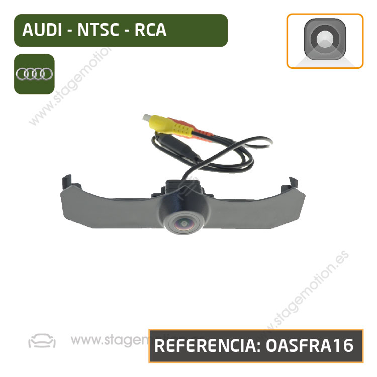 Cámara Frontal Específica RCA Audi Q3 (F3 2019&gt;&gt;) *Calandra Sport
