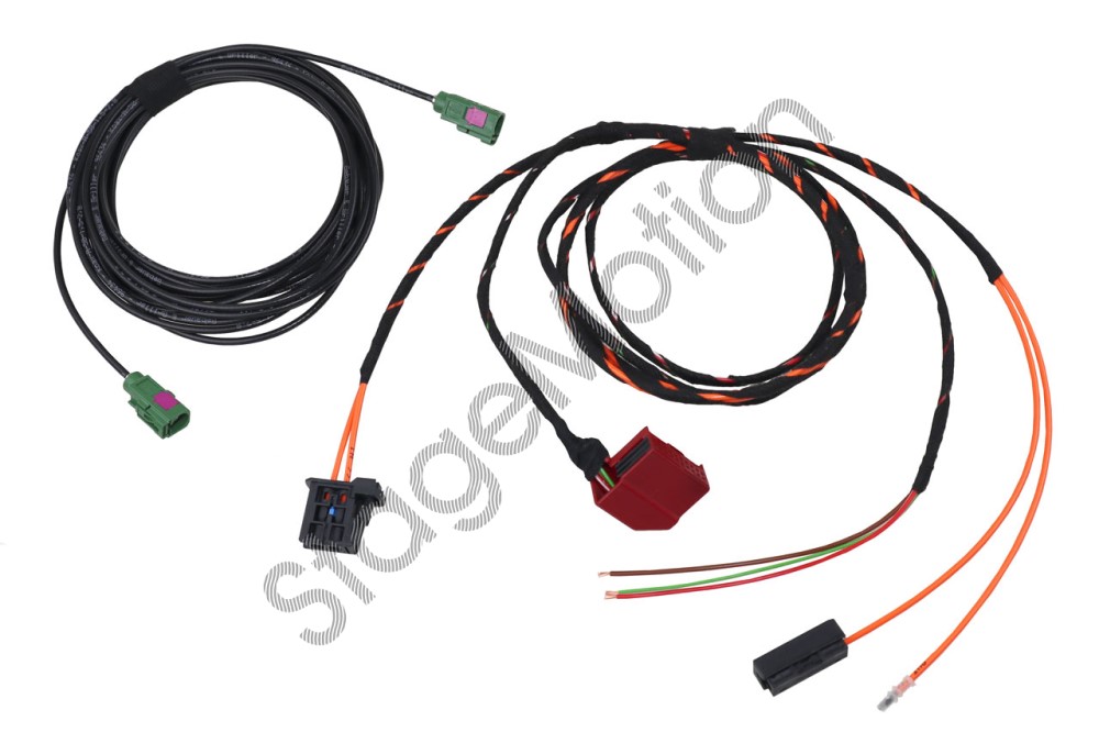 Sintonizador de TV por cable para Audi A8 4E con fibra óptica MMI 3G