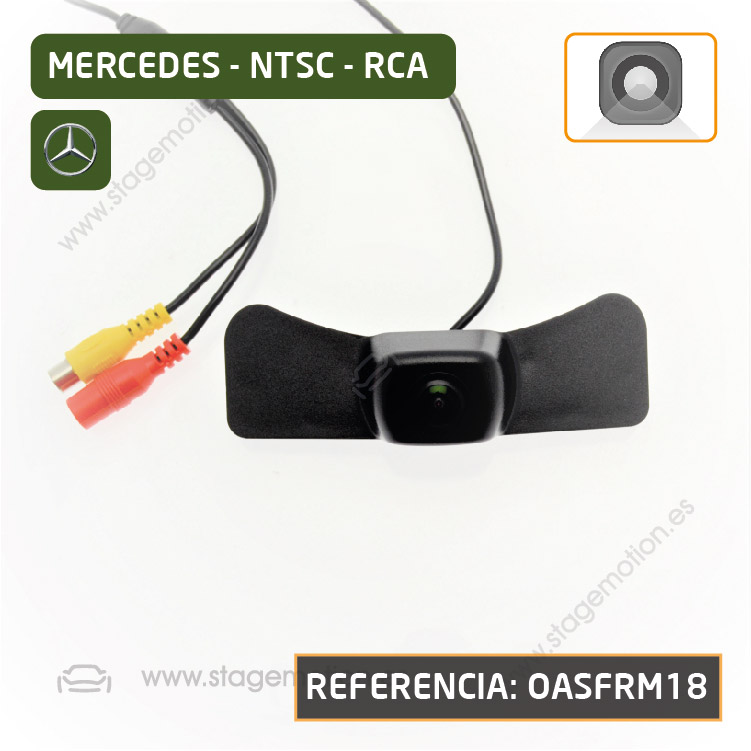 Cámara Frontal Específica RCA para Mercedes Benz Clase GLB (X247 desde 2020)