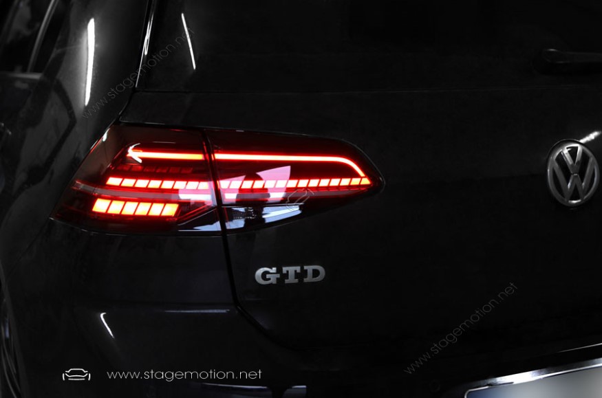 Kit de luces traseras LED con intermitentes dinámicos para VW Golf 7