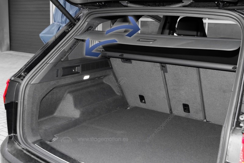Reequipamiento para cubierta eléctrica del maletero para VW Touareg CR