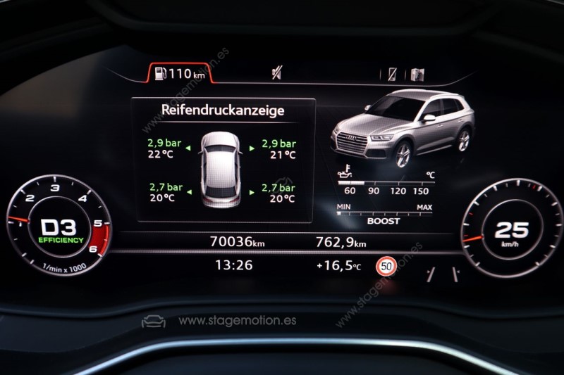 Sistema de control de presión de neumáticos (RDK) para Audi Q5 FY
