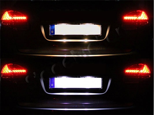 Kit de luces de matrícula LED para Porsche Cayenne