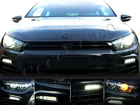 Luces diurnas LED (DRL) para VW Scirocco 1K