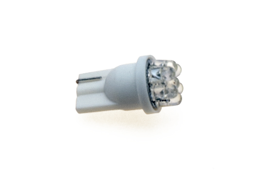Lámpara LED T10 12v/5W5 (Luz blanca / 7-LED) -70 lúmenes-