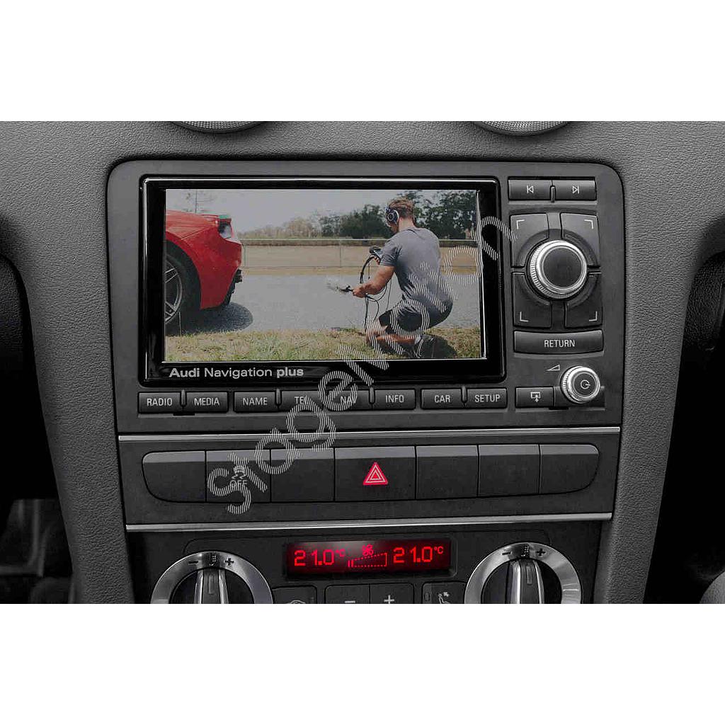 Vídeo en movimiento RNS E, Media System 1.0 para Audi, Seat