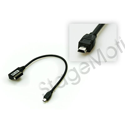 Cableado de conexión Micro USB para Audi AMI, VW MEDIA IN