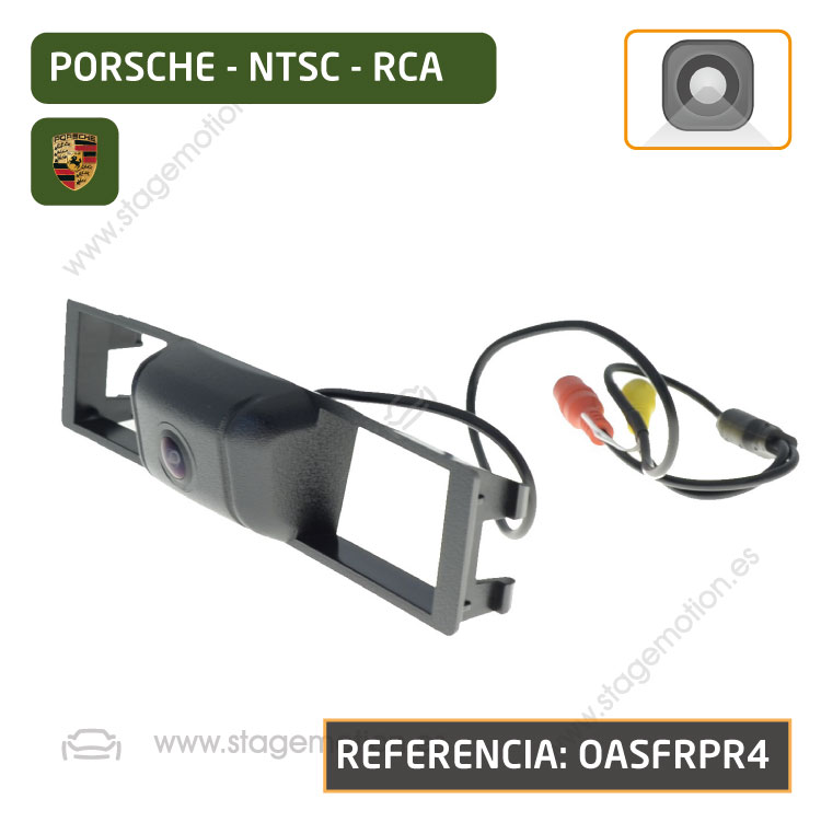 Cámara Frontal Específica RCA - Porsche Macan (Restiling 2018 &gt;&gt;) Tipo 1 Extendida