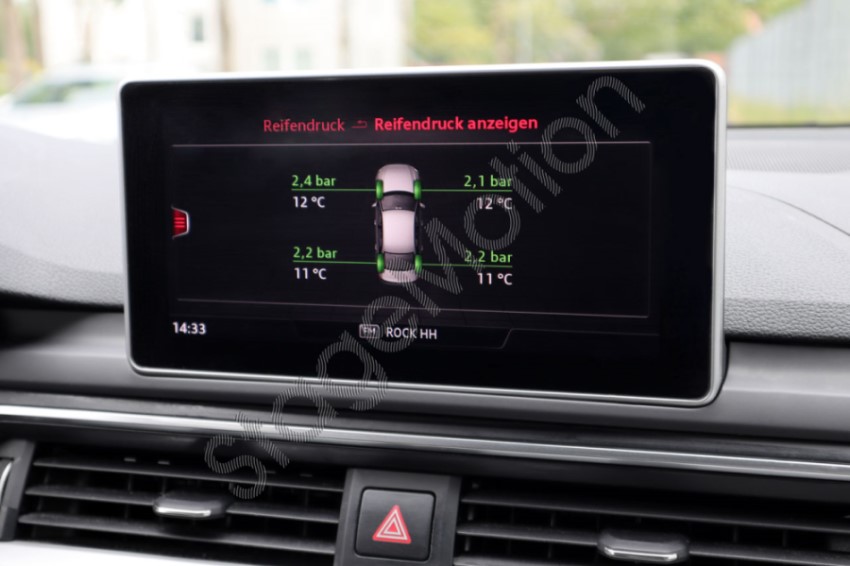 Sistema de control de presión de neumáticos (TPM) para Audi A4 8W, A5 F5