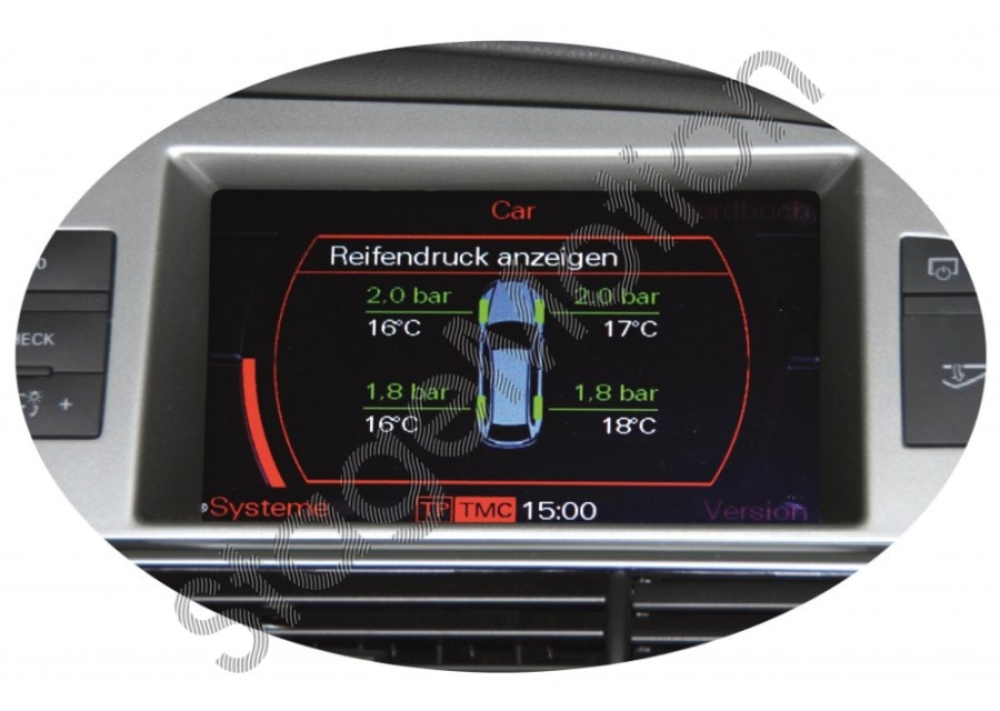 Sistema de control de presión de neumáticos (TPMS) para Audi A6 4F