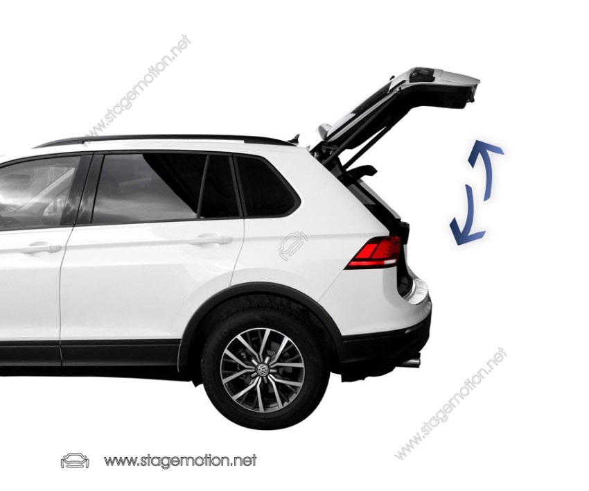 Reequipamiento portón trasero eléctrico para VW Tiguan Allspace BW2
