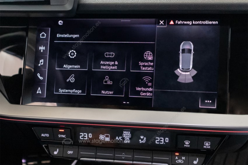 Unidad de control de ayuda al aparcamiento PDC para Audi A3 8Y con indicador visual