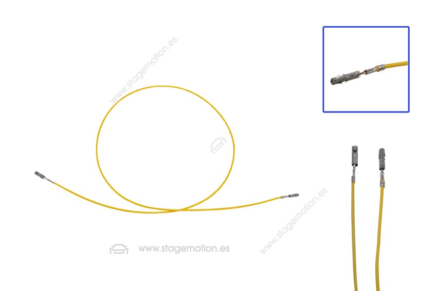 Cable de reparación único MCP pequeño dorado selectivamente 0,5 como 000 979 025 EA