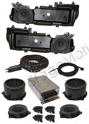 Kit de sistema de sonido DSP con MMI Basic para Audi A6 4F