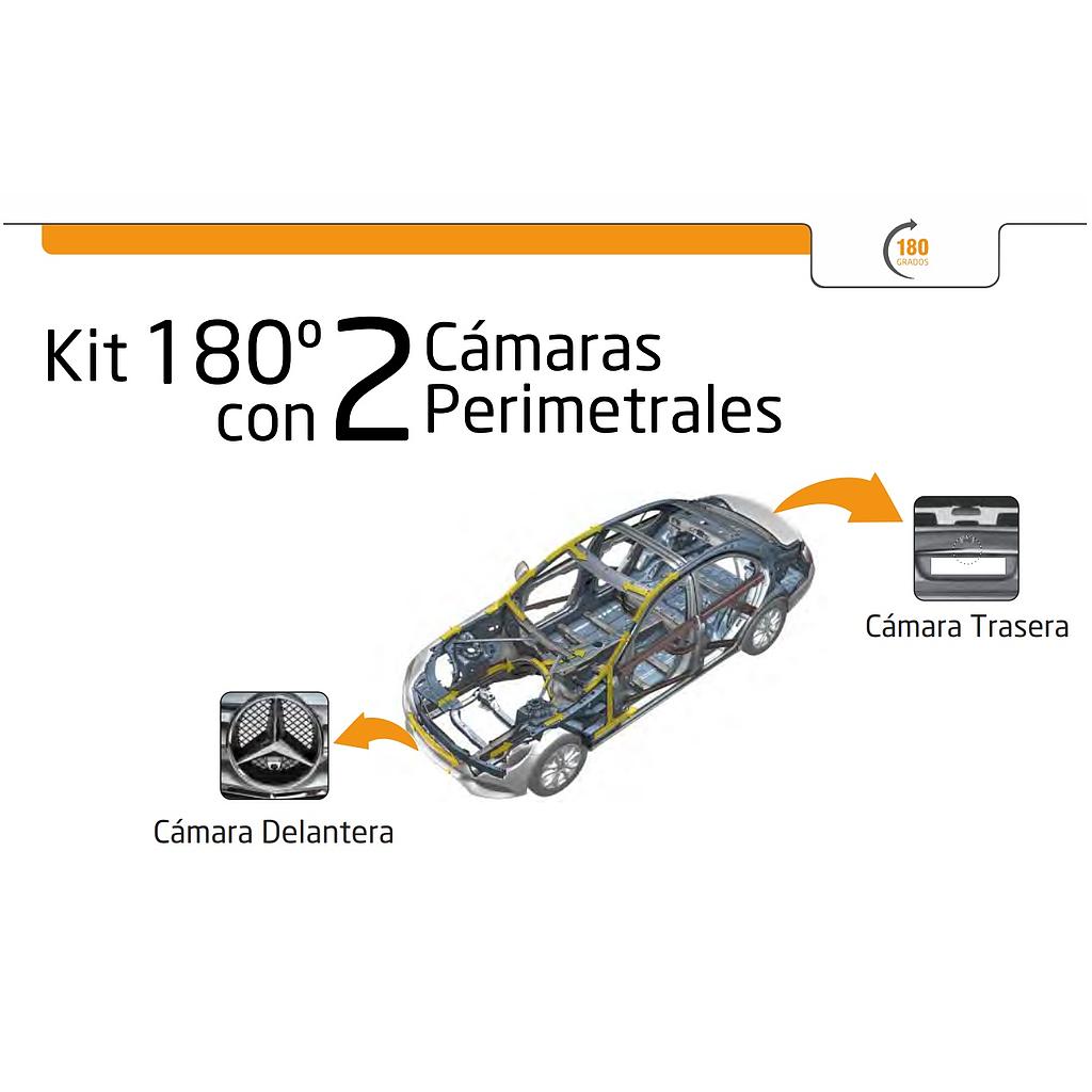 Kit 180º Visión para Mercedes Benz Clase A (W176 desde 08/2012 hasta 09/2015)