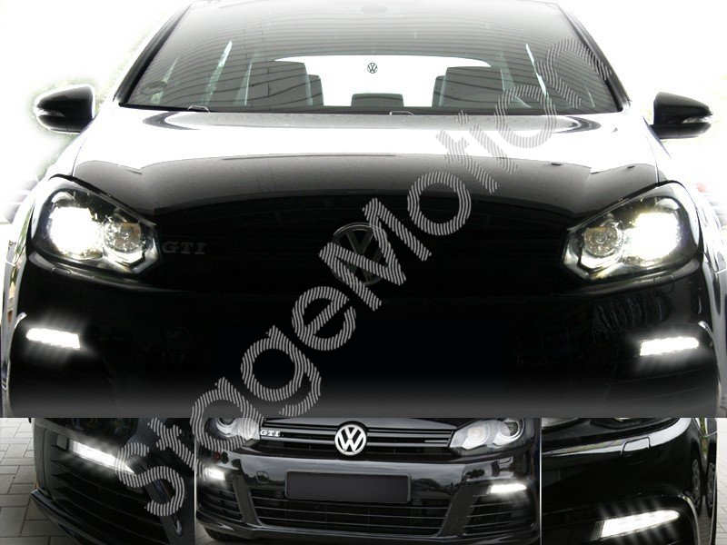Luces de conducción diurnas LED (DRL) para VW Golf 6