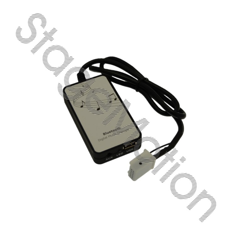 Reproductor A2DP + USB (Grupo VAG - Quadlock 12 Pin) -Control Original Radio/Volante-