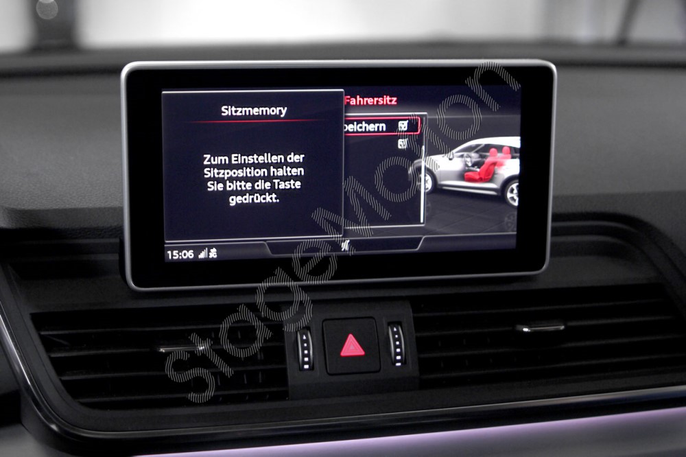 Kit completo asiento de conductor con memoria para Audi Q7 4M