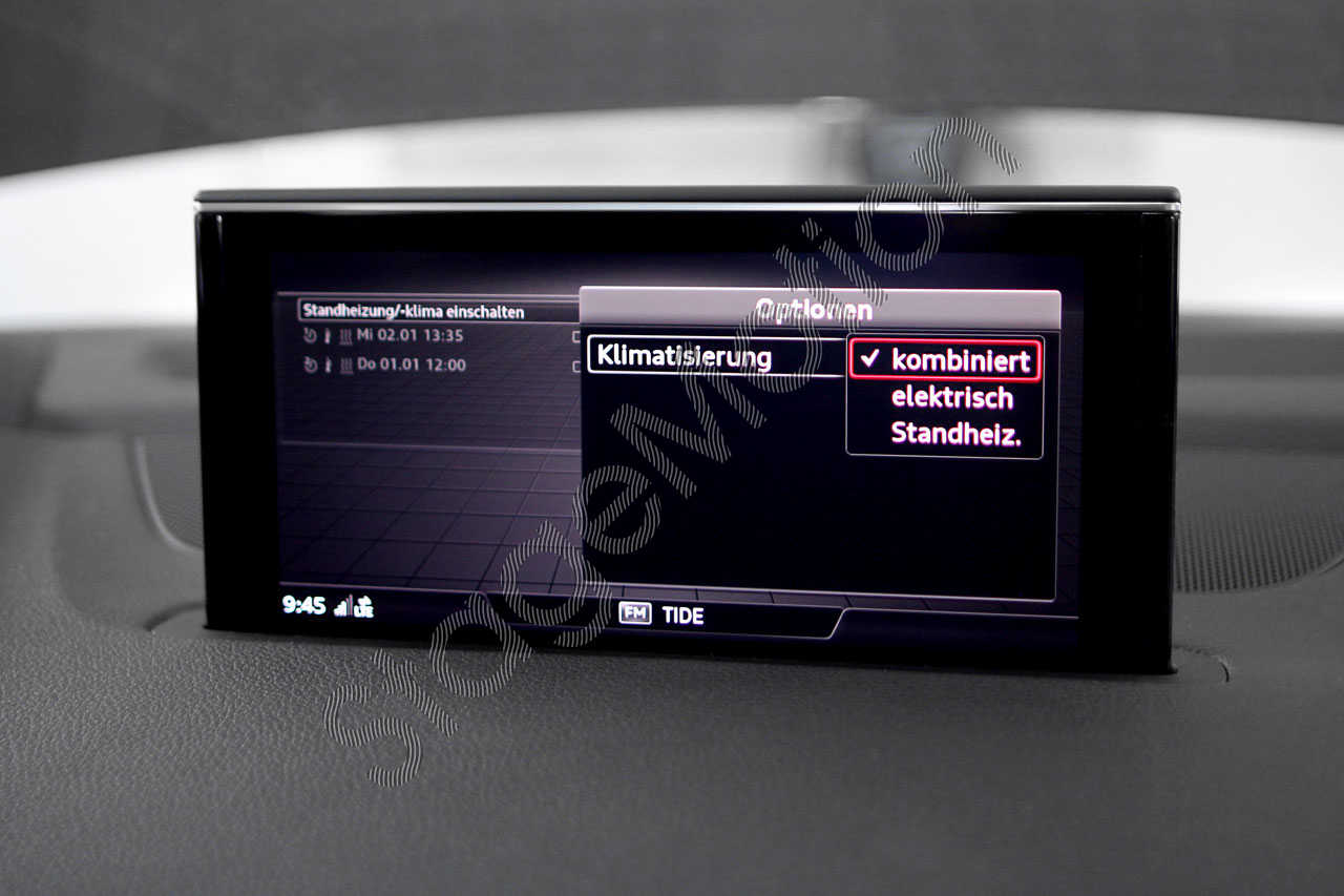 Kit de reequipamiento calefacción adicional para Audi Q7 4M