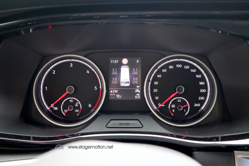 Sistema de control de presión de neumáticos (TPMS) para VW T6.1 SH