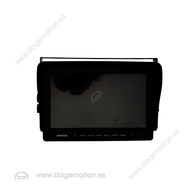 Monitor de salpicadero 10.1- HD (1024x600 - Sin Control Táctil) 4xInput 4-PIN 