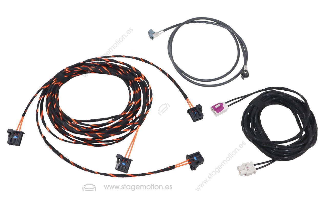 Juego de cables para el sistema de radio Touareg 7P Upgrade - RNS 850