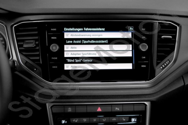 Kit Asistencia lateral Alerta de tráfico trasero para VW Polo AW1