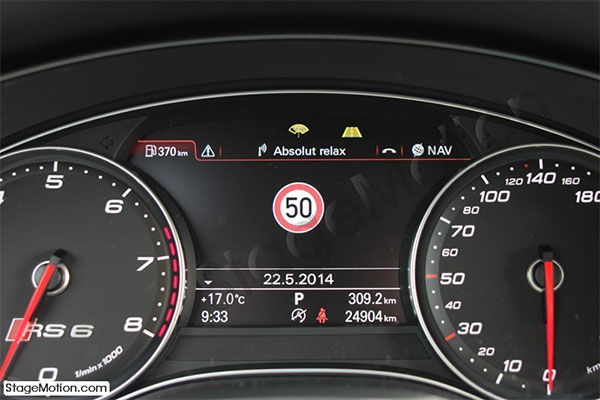 Reconocimiento de señales de tráfico para el Audi A8 4H