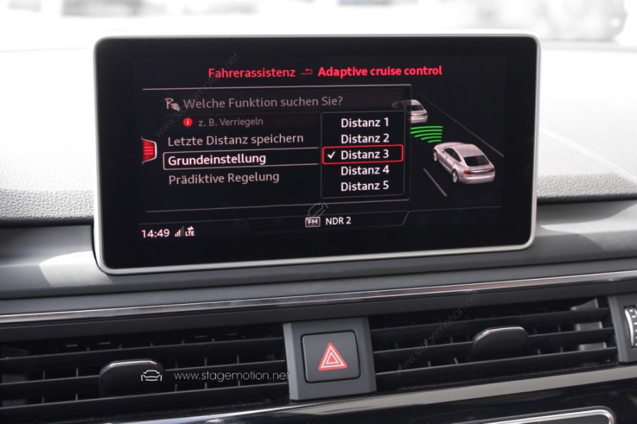 Control automático de velocidad adaptativo (ACC) Audi A5 F5