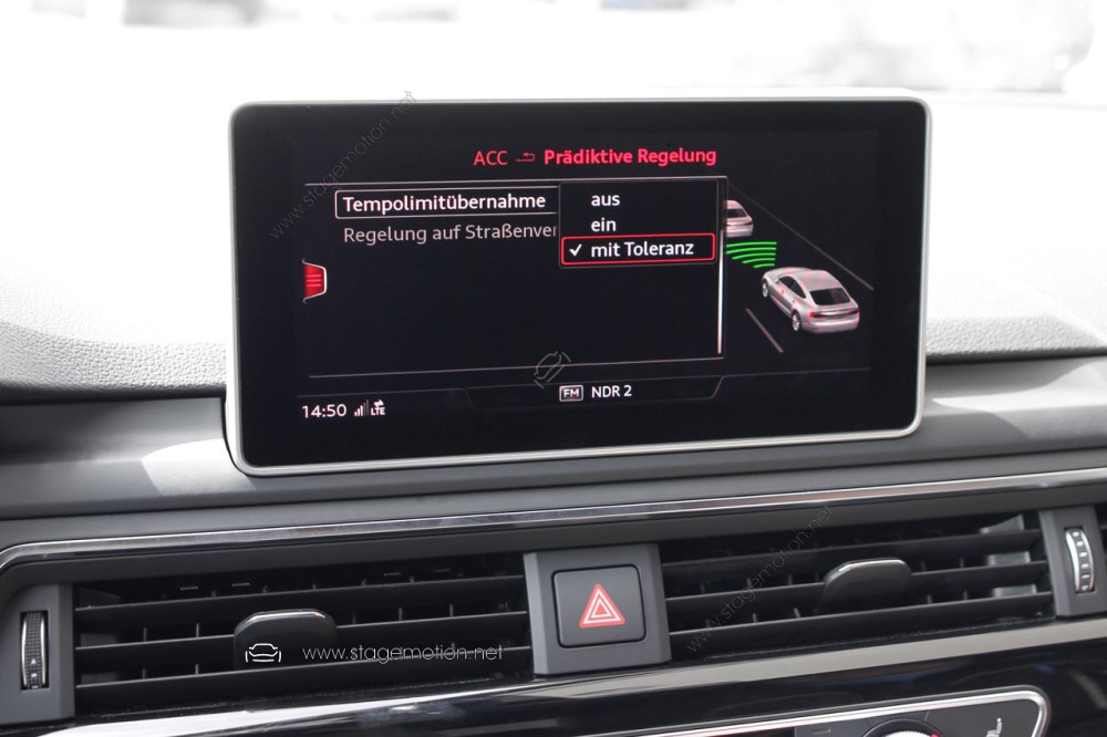 Control automático de velocidad adaptativo (ACC) Audi A5 F5