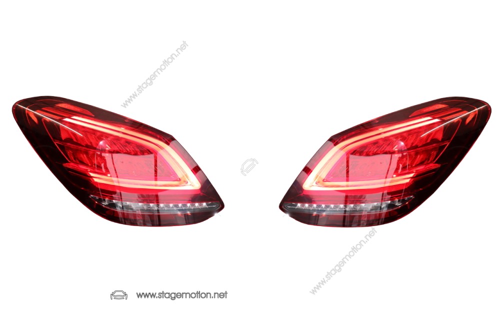 Kit luces traseras LED restyling para Mercedes Benz Clase C W205 sedán