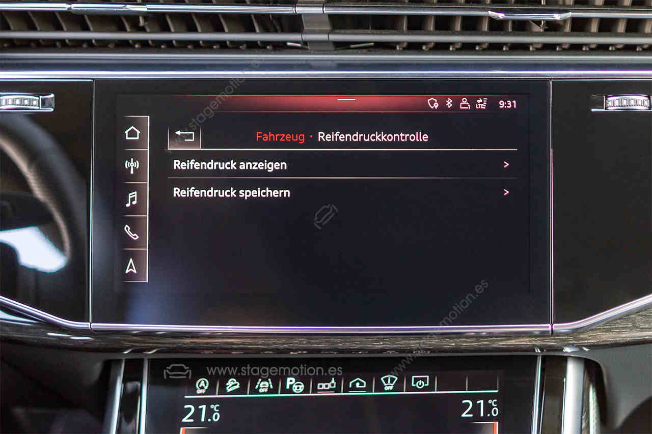 Sistema de control de presión de neumáticos (TPMS) para Audi Q8 4M