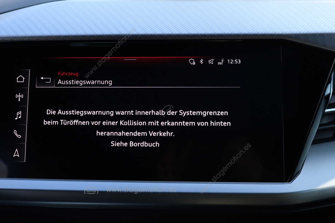Asistente de cambio de carril con alerta de tráfico trasero para Audi Q4 F4