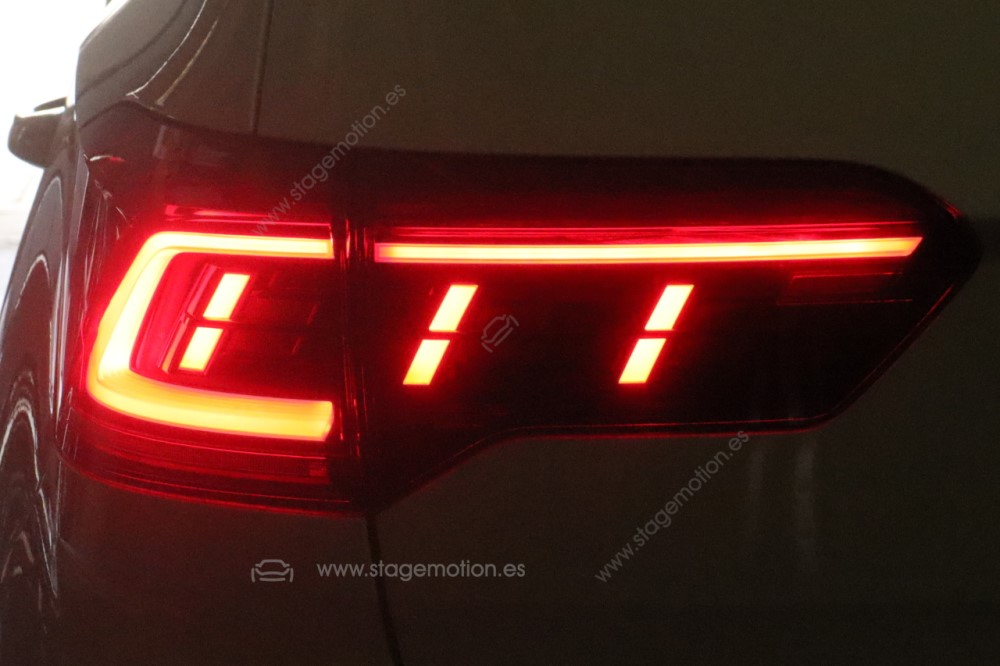 Kit de pilotos traseros LED Black Line para VW T-Roc A11