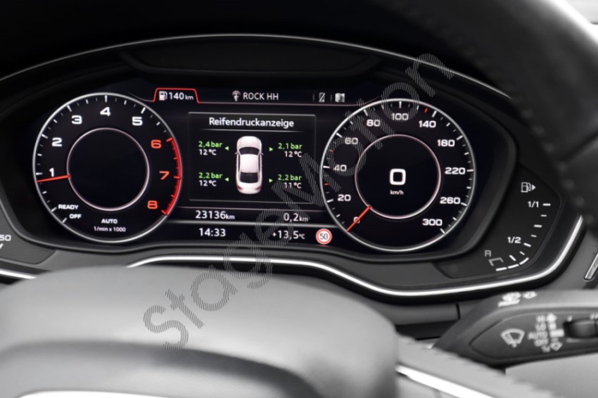 Sistema de control de la presión de los neumáticos (TPMS) para Audi A4 8W, A5 F5