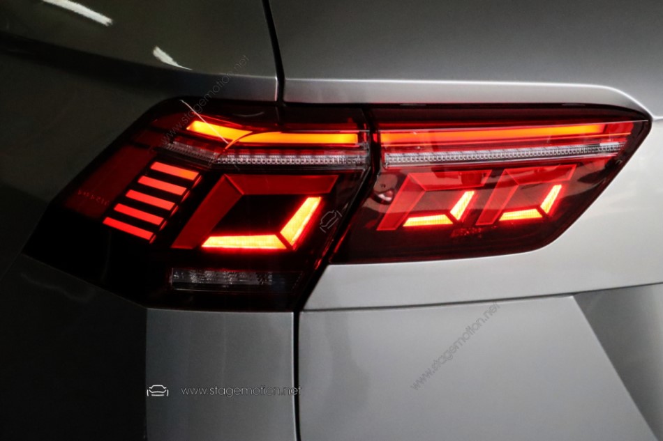 Kit completo de pilotos traseros LED IQ Facelift para VW Tiguan AD1, AX1 con intermitente dinámico