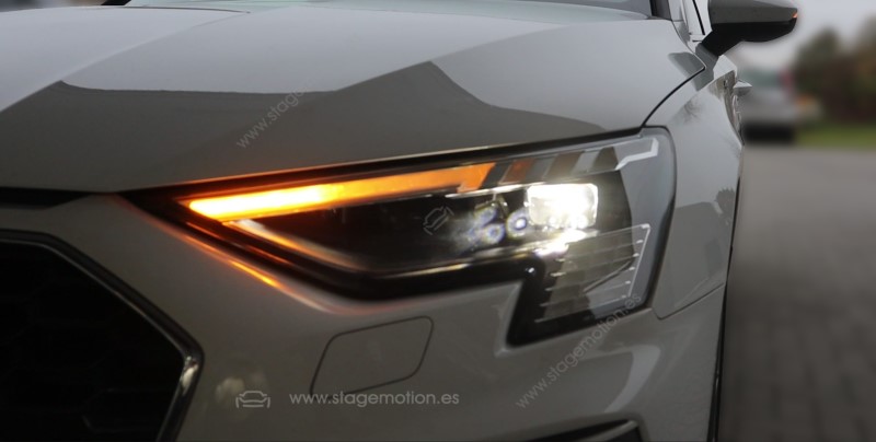 Faros LED Matrix con LED DRL e intermitente dinámico para Audi A3 8Y