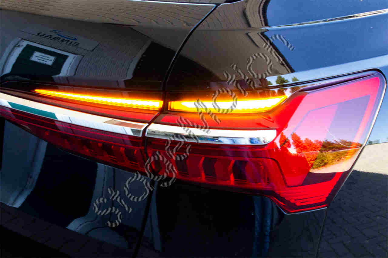 Juego completo de luces traseras LED con puesta en escena dinámica para Audi A6 4A