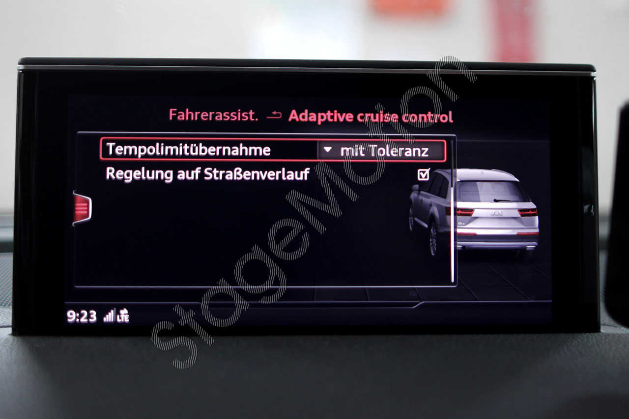 Control automático de distancia (ACC) para Audi Q5 FY