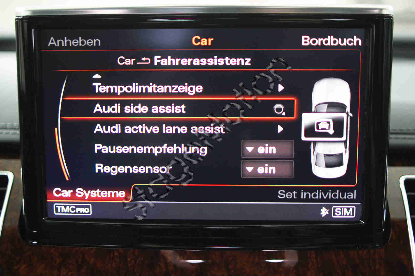 Kit de asistencia lateral - Audi A8 4H