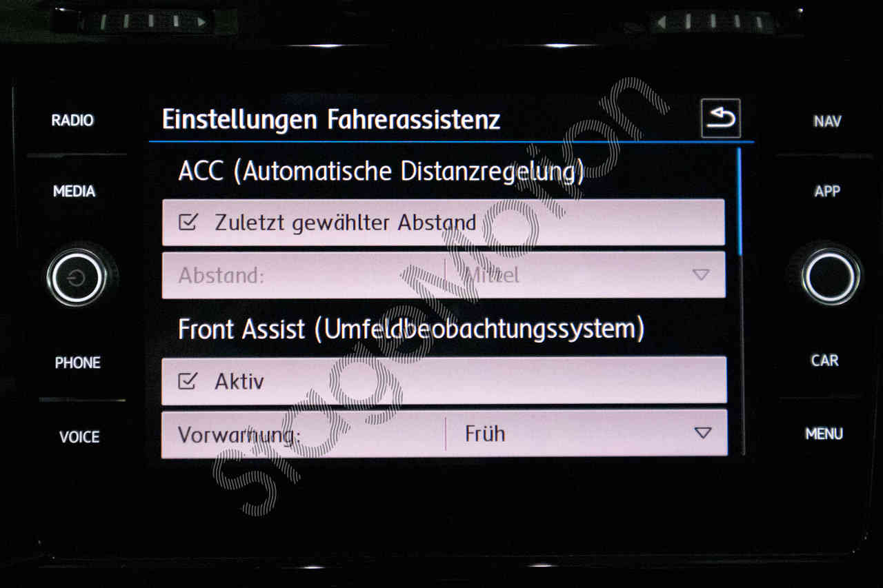 Kit control automático de la distancia adaptativo - Volkswagen Golf VII