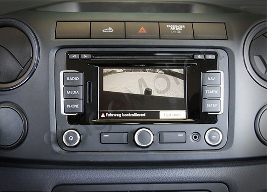 Kit completo de cámara de visión trasera para VW Amarok 2H