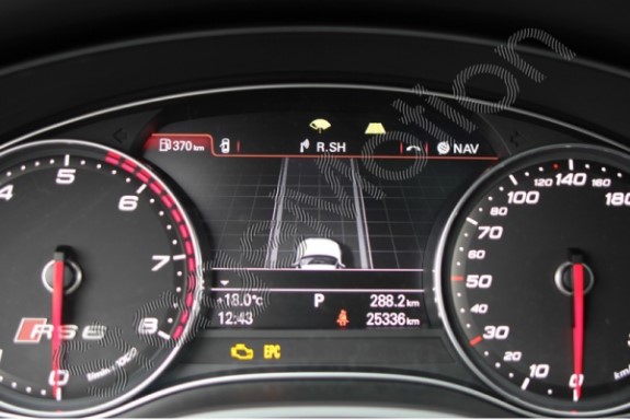 Asistencia de cambio de carril incluido reconocimiento de señales de tráfico para Audi A8 4H