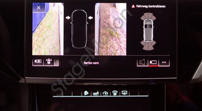 Cámara envolvente - Sistema de 4 cámaras para Audi e-tron GE